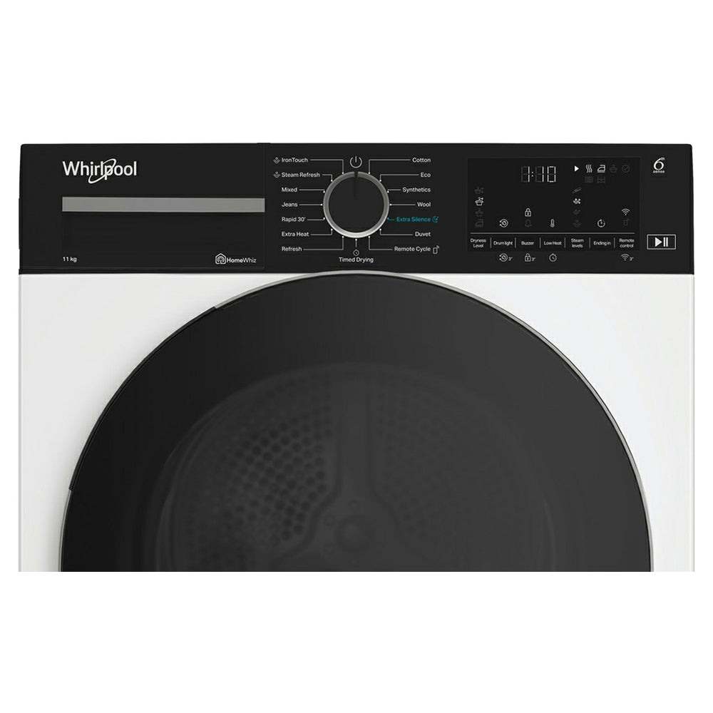 Whirlpool 11KG Freestanding Heat Pump Tumble Dryer - White | WDH11W7WIRE from Whirlpool - DID Electrical