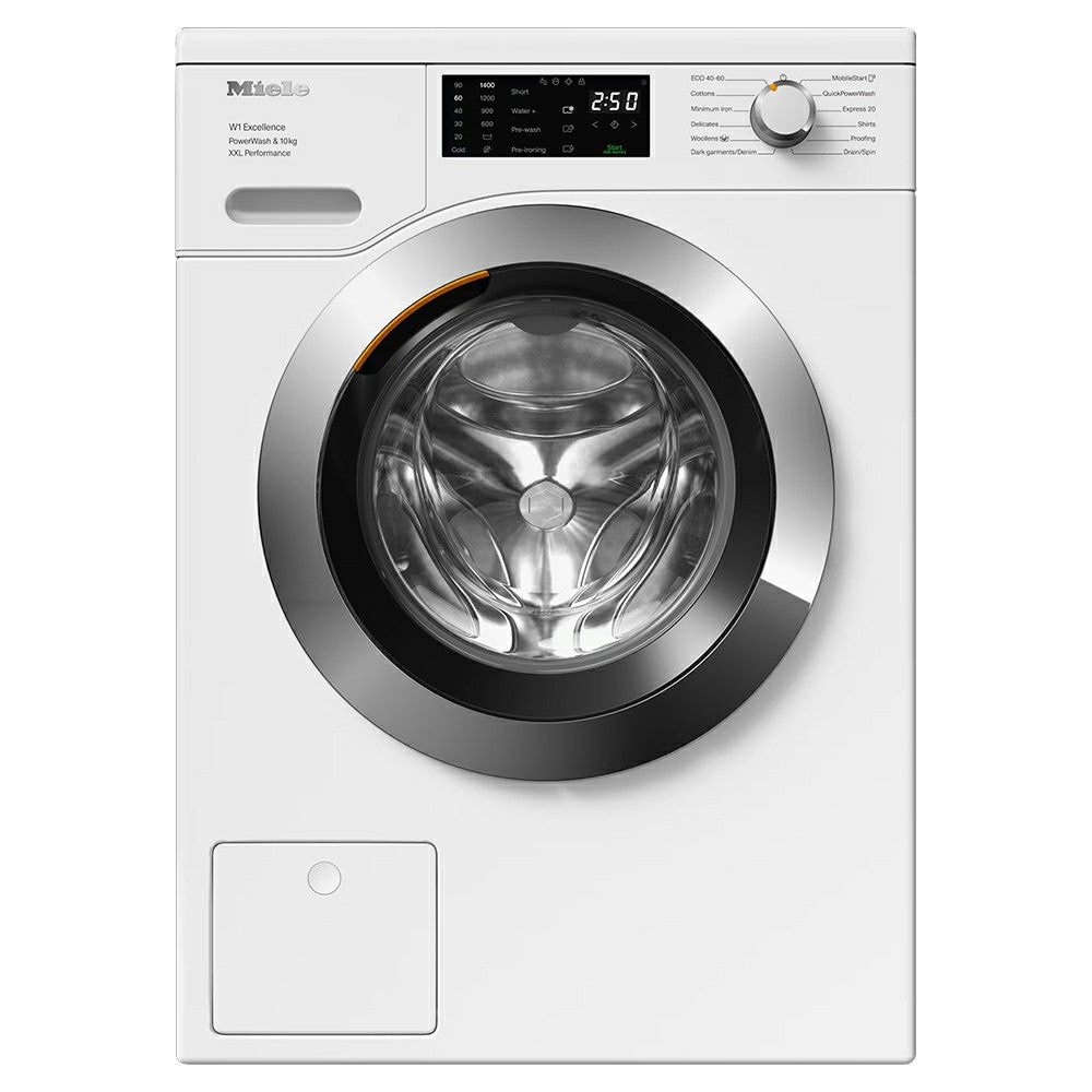 Miele 10KG Front Loader Freestanding Washing Machine - Lotus White | WEK365 from Miele - DID Electrical ()