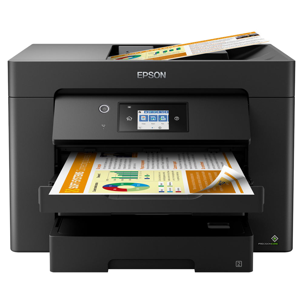 Epson A3 Duplex All-in-One Printer - Black | WF7830DWF from Epson - DID Electrical