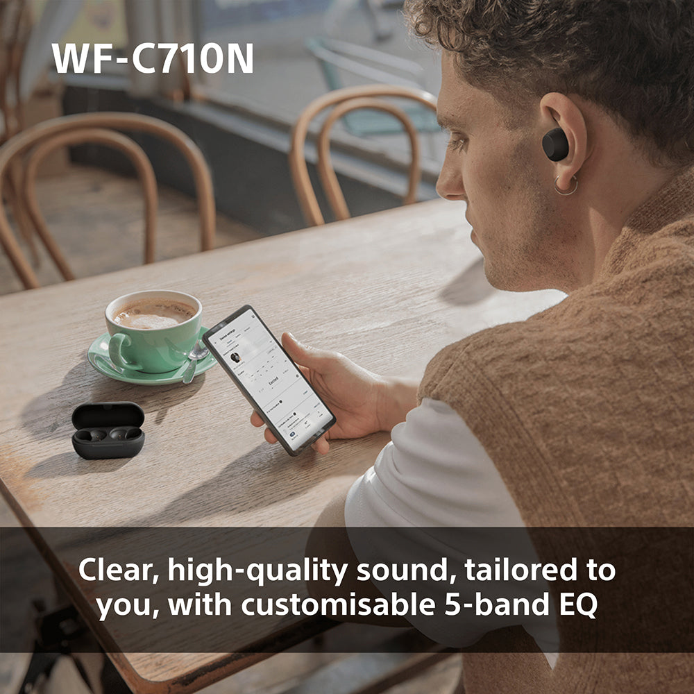Sony Truly Wireless Noise Cancelling Earbuds - Glass Blue | WFC710NBCE7 from Sony - DID Electrical
