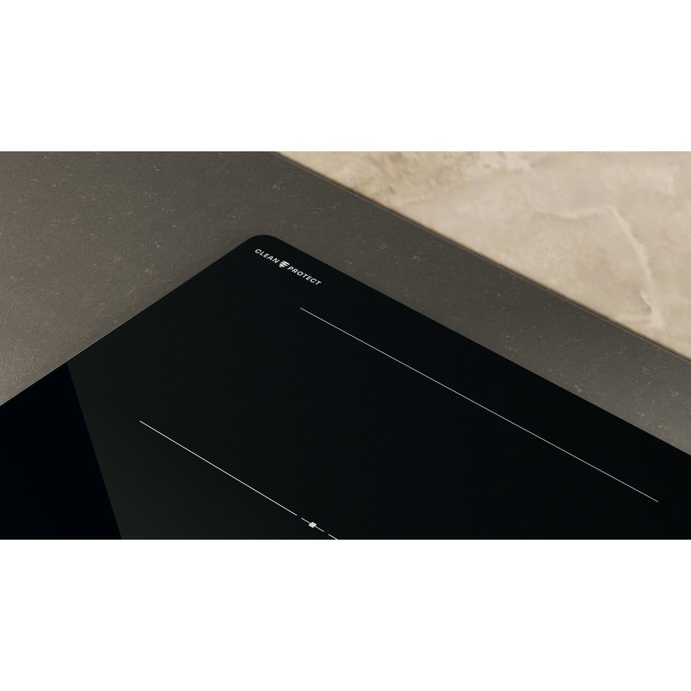 Whirlpool 77CM 4 Zones Built-In Induction Hob with CleanProtect - Black | WF S1577 CPNE from Whirlpool - DID Electrical