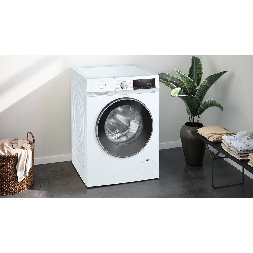 Siemens iQ500 10KG Front Loader Fullsize Freestanding Washing Machine - White | WG54G202GB from Siemens - DID Electrical