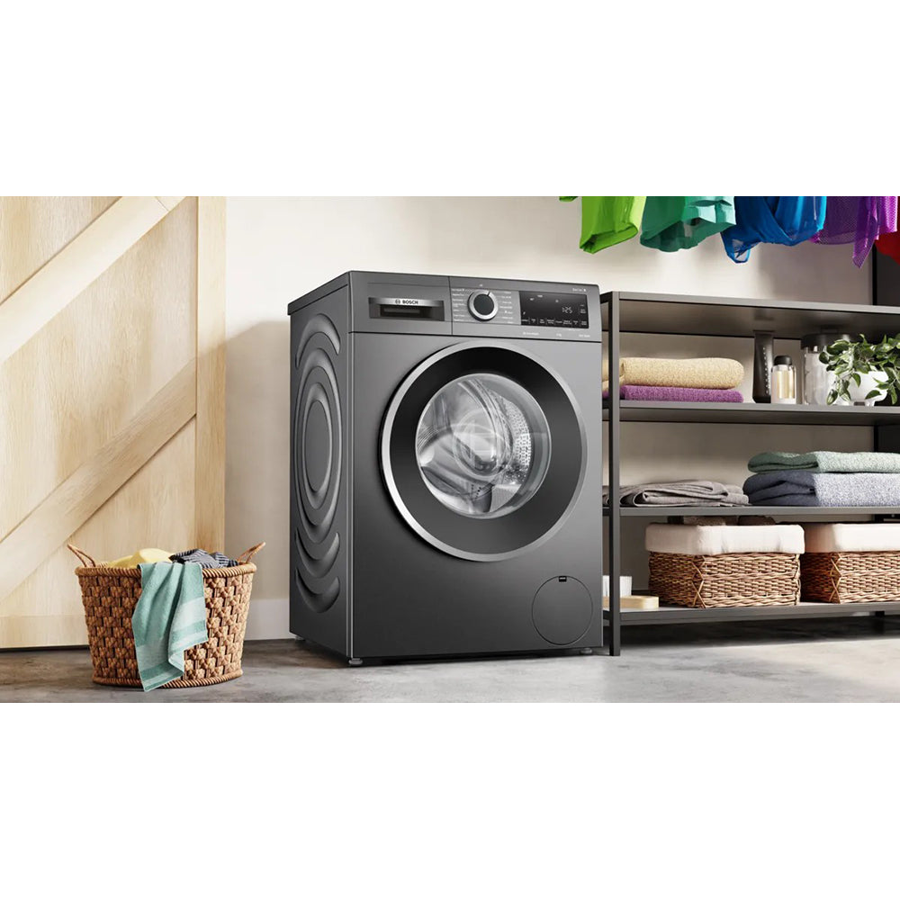 Bosch Series 6 9KG 1400RPM Freestanding Washing machine - Graphite | WGG244ZCGB from Bosch - DID Electrical