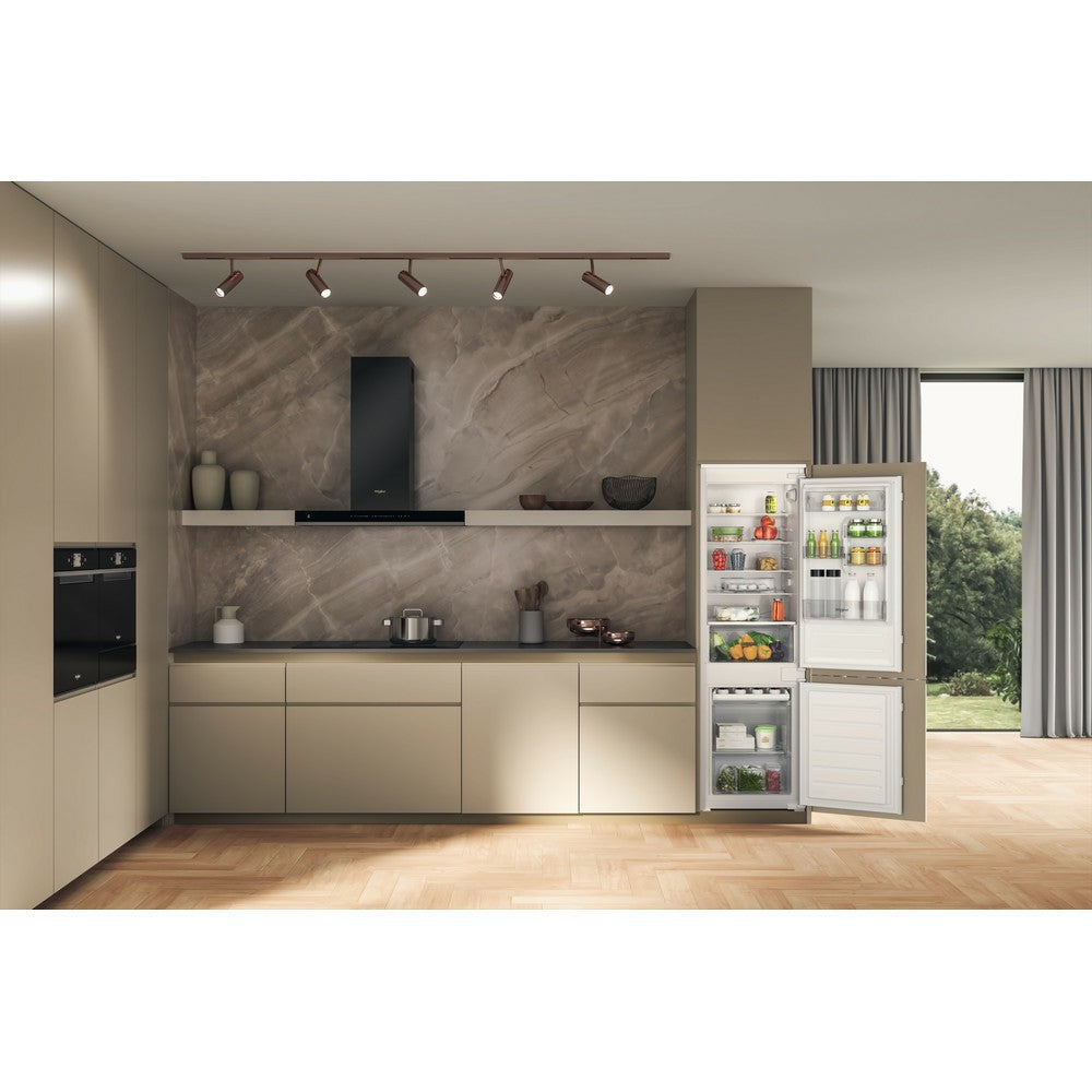 Whirlpool 6TH SENSE 268L Built-In Fridge Freezer - White | WHC18D041A1 from Whirlpool - DID Electrical