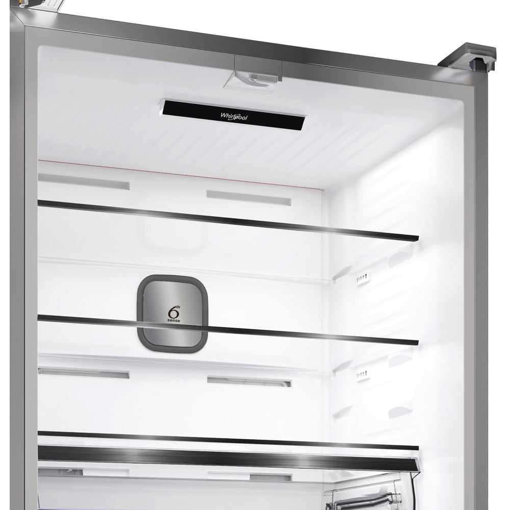 Whirlpool 510L Freestanding American Fridge Freezer - Black &amp; Inox | WHG26513XK4UK from Whirlpool - DID Electrical