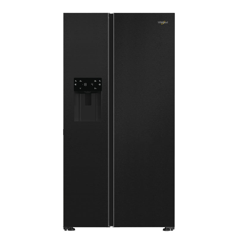Whirlpool 571L Freestanding American Style Fridge Freezer - Inox | WHG26574WXK5UK from Whirlpool - DID Electrical