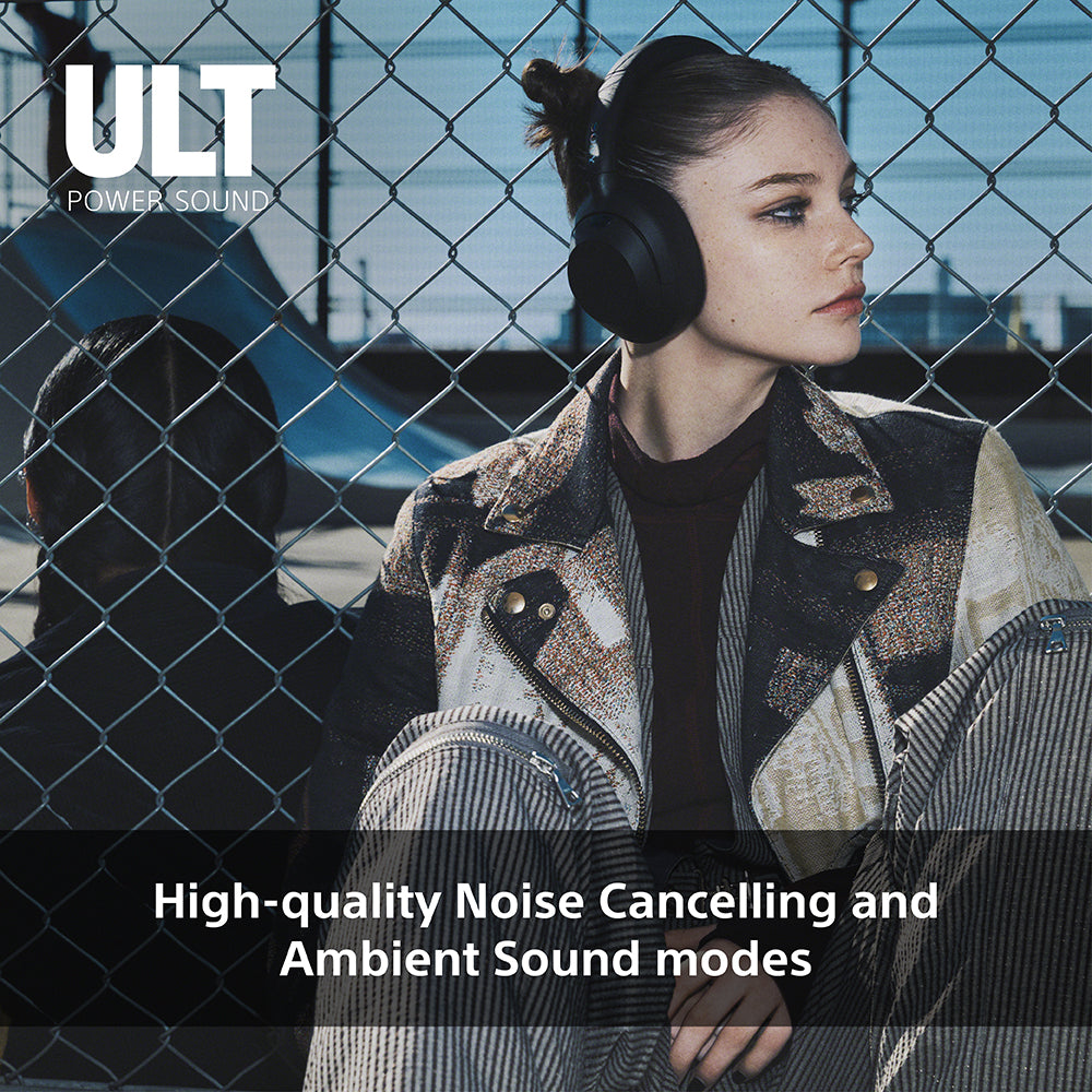 Sony ULT Wear Over-Ear  Wireless Noise Canceling Headphones - Black | WHULT900NBCE7 from Sony - DID Electrical