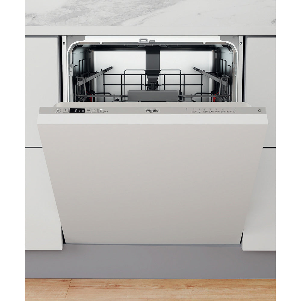Whirlpool 60CM Integrated Standard Dishwasher - Silver | WIC3C26NUK from Whirlpool - DID Electrical