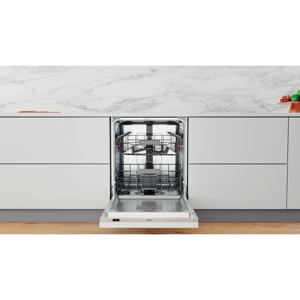 Whirlpool 60CM Integrated Standard Dishwasher - Silver | WIC3C26NUK from Whirlpool - DID Electrical