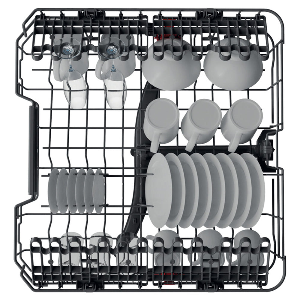 Whirlpool 60CM Integrated Standard Dishwasher - Silver | WIC3C26NUK from Whirlpool - DID Electrical