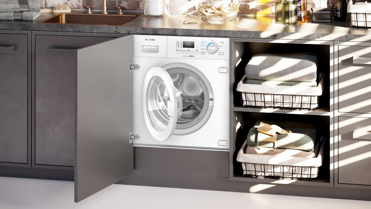 Siemens iQ300 7KG/4KG 1400RPM Built-In Washer Dryer | WK14D322GB