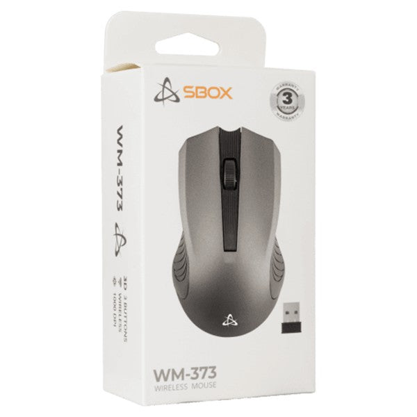 Sbox Wireless Mouse - Grey | WM-373G from Sbox - DID Electrical