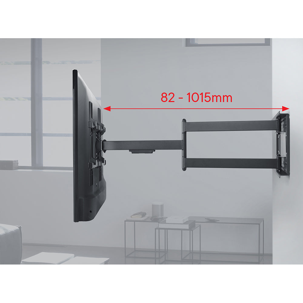 One For All Full-Motion Wall Mount TV Bracket For 32&quot; to 77&quot; TV - Black | WM4453 from One For All - DID Electrical