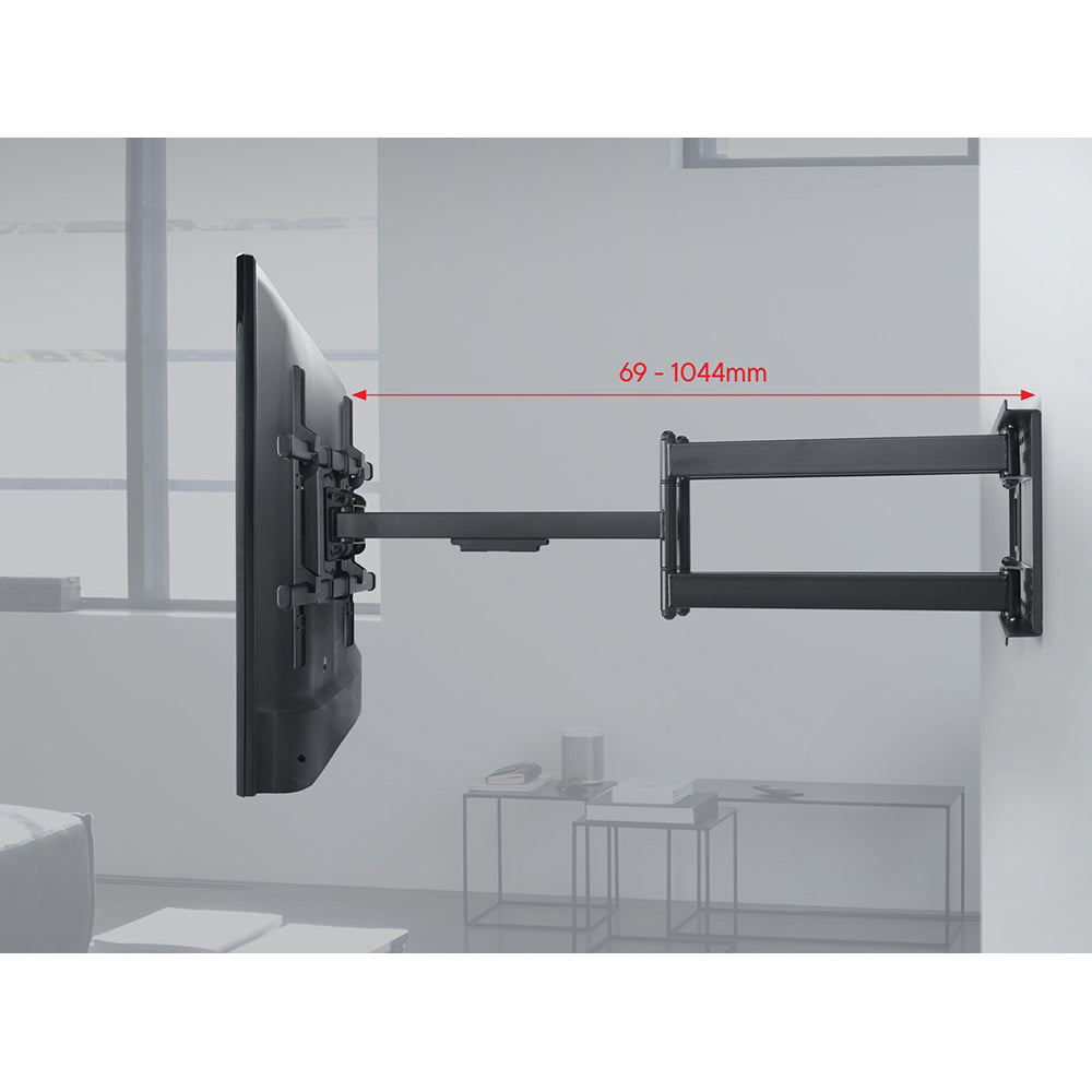 One For All Full-Motion Wall Mount TV Bracket For 32&quot; to 100&quot; TV - Black | WM4663 from One For All - DID Electrical