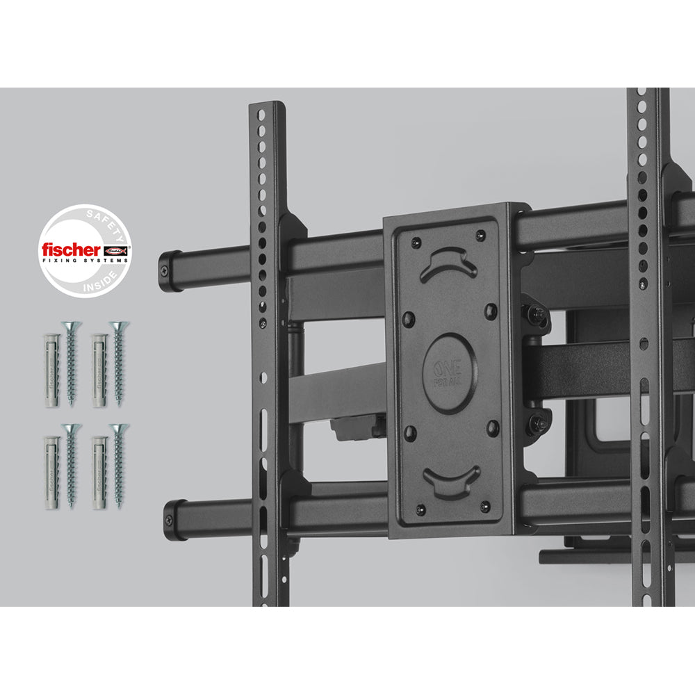 One For All Full-Motion Wall Mount TV Bracket For 32&quot; to 100&quot; TV - Black | WM4663 from One For All - DID Electrical