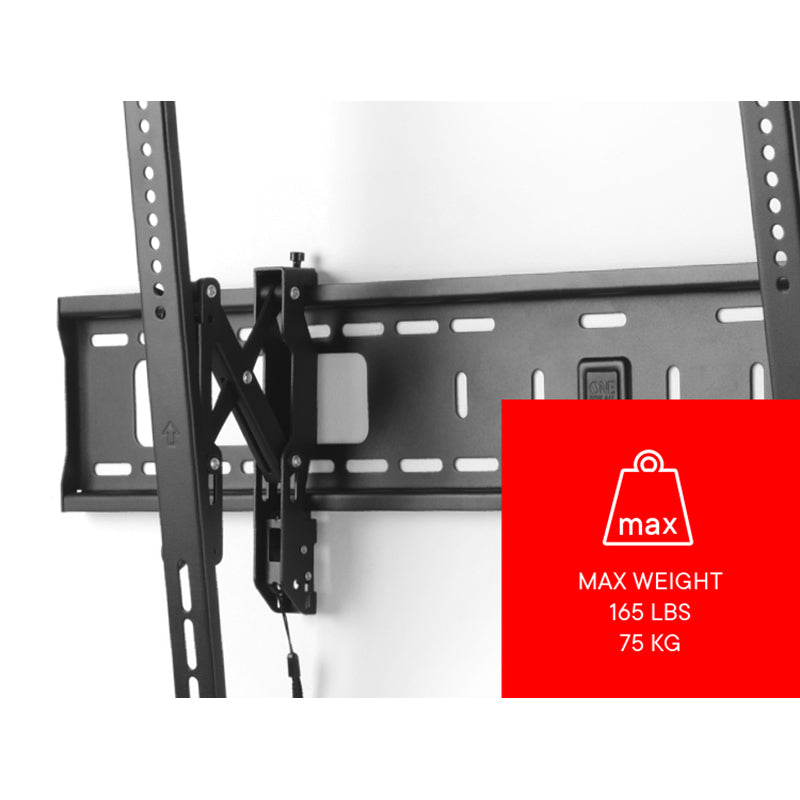 One For All Tilting Jumbo Wall Mount TV Bracket For 42&quot; to 120&quot; TV - Black | WM4920 from One For All - DID Electrical