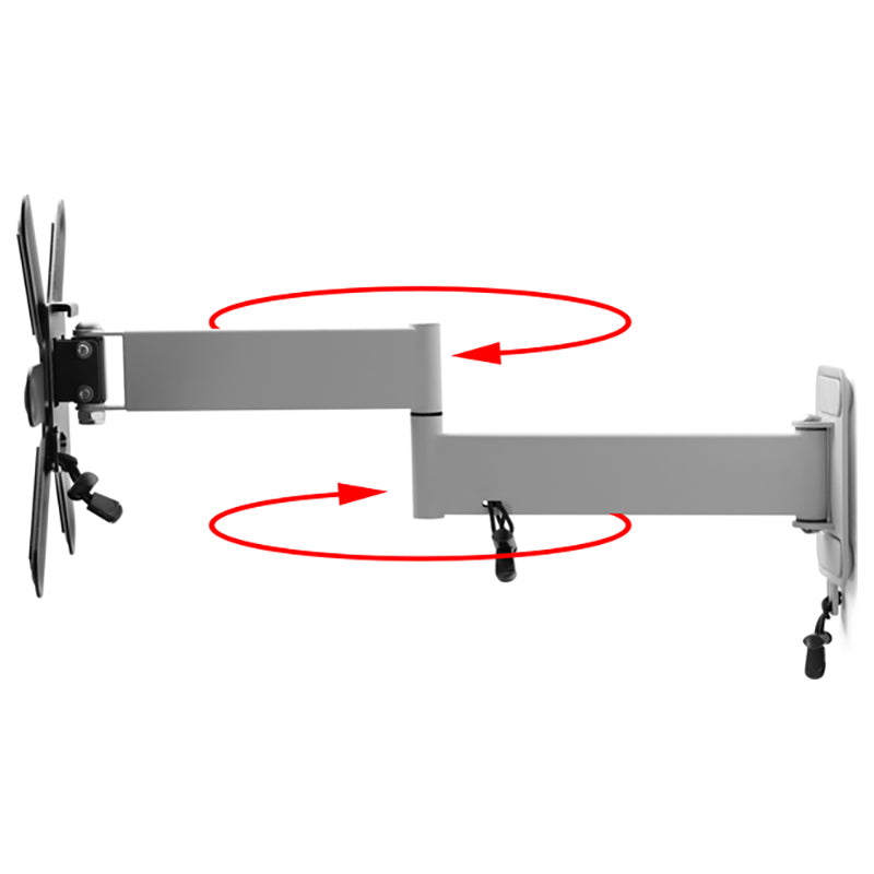 One For All Full-Motion TV Bracket For 13&quot; to 43&quot; TV - Black | WM6254 from One For All - DID Electrical