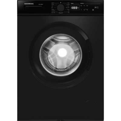 NordMende 8KG 1200RPM Freestanding Washing Machine - Matt Black | WMA1280MBL