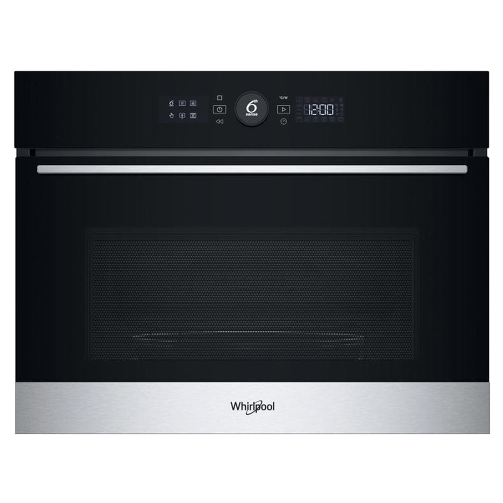 Whirlpool 40L Built-In Combi Microwave Oven - Inox | WMW57DHMXUK from Whirlpool - DID Electrical
