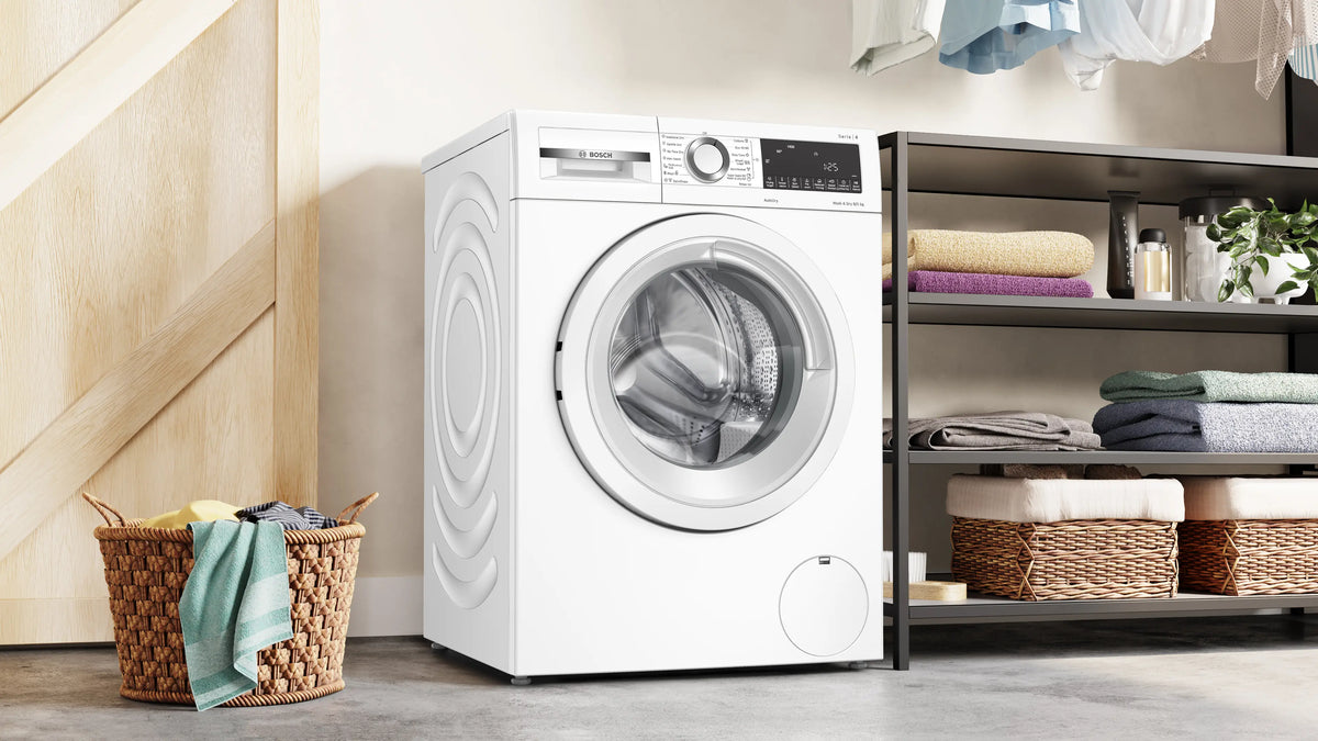 Bosch Series 4 8KG/5KG 1400RPM Freestanding Washer Dryer - White | WNA134U8GB