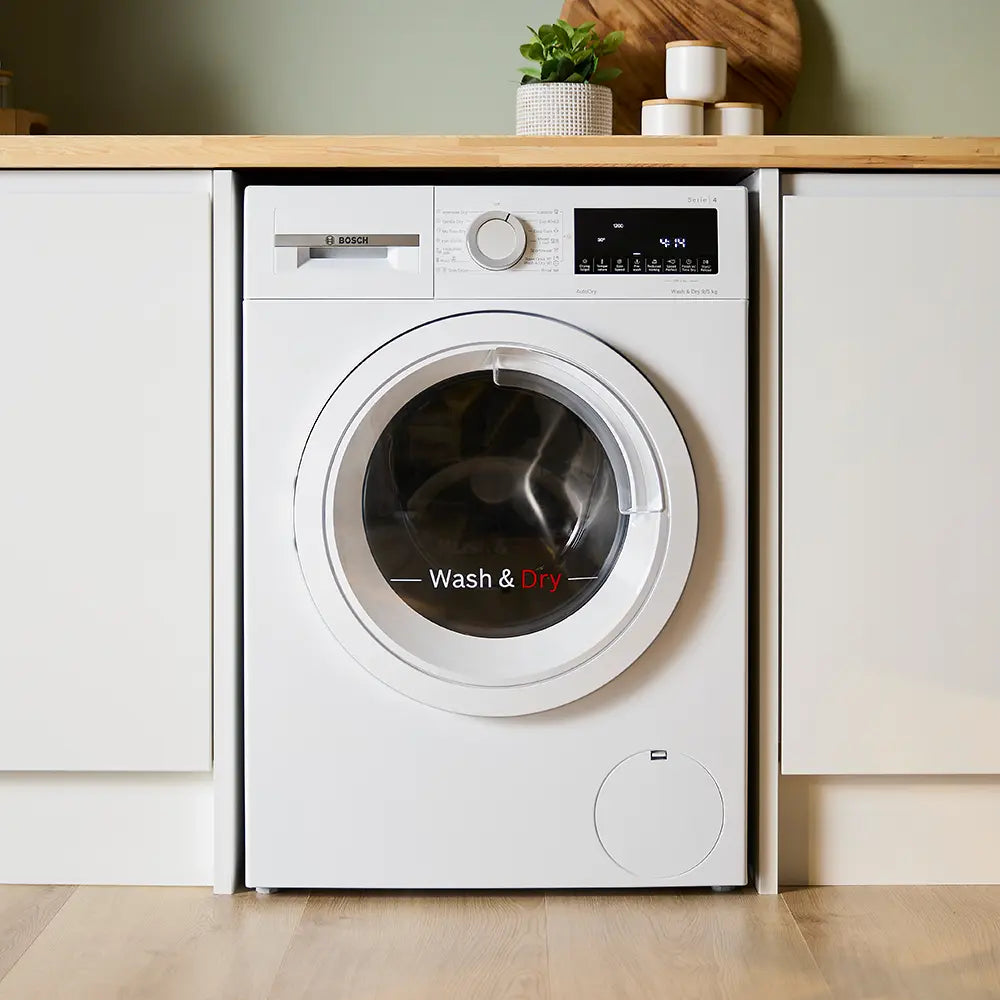 Bosch Series 4 9KG/5KG 1400RPM Freestanding Washer Dryer - White | WNA144V9GB