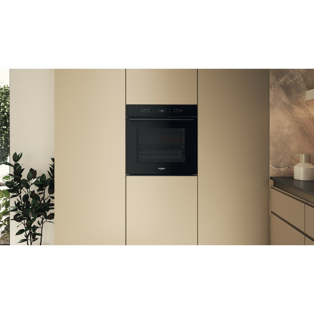 Whirlpool 73L Built-In Electric Single Oven - Black | WOI78FPT1SBA from Whirlpool - DID Electrical