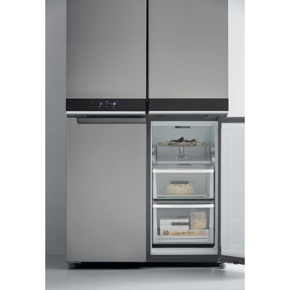Whirlpool 594L Frost Free Freestanding American Fridge Freezer - Stainless Steel | WQ9 B2L G from Whirlpool - DID Electrical