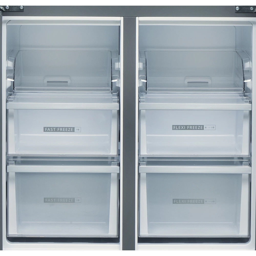 Whirlpool 594L Frost Free Freestanding American Fridge Freezer - Stainless Steel | WQ9 B2L G from Whirlpool - DID Electrical