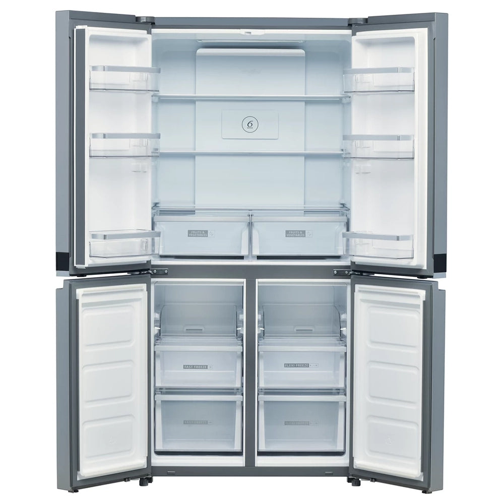 Whirlpool 594L Frost Free Freestanding American Fridge Freezer - Stainless Steel | WQ9 B2L G from Whirlpool - DID Electrical
