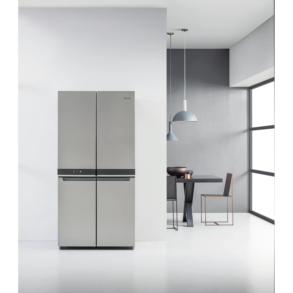 Whirlpool 594L Frost Free Freestanding American Fridge Freezer - Stainless Steel | WQ9 B2L G from Whirlpool - DID Electrical