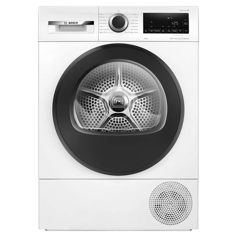 Bosch Series 6 9KG Freestanding Heat Pump Tumble Dryer - White | WQG24500GB