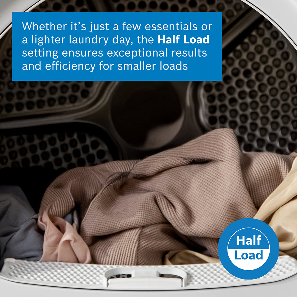 Bosch Series 6 9KG Freestanding Heat Pump Tumble Dryer - White | WQG24500GB from Bosch - DID Electrical