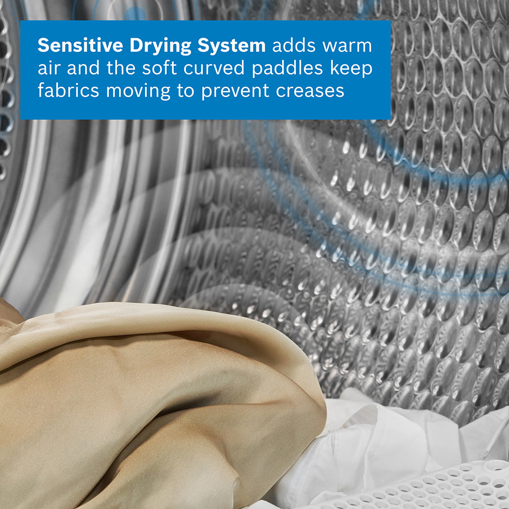 Bosch Series 6 9KG Freestanding Heat Pump Tumble Dryer - White | WQG24500GB from Bosch - DID Electrical