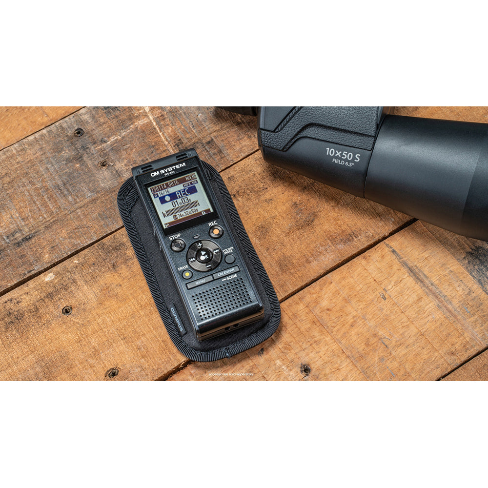 Olympus OM System 8GB True Stereo Digital Voice Recorder - Black | WS883 from Olympus - DID Electrical