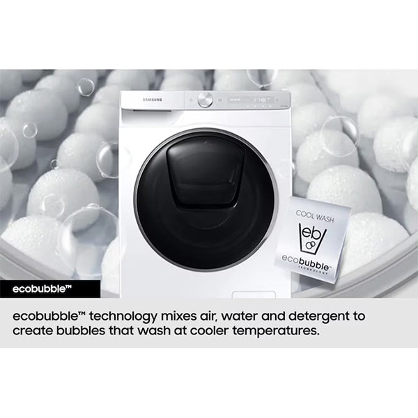 Samsung Series 5 AI Energy 10KG 1351RPM Freestanding Washing Machine - White | WW10FG5U34AEEU from Samsung - DID Electrical