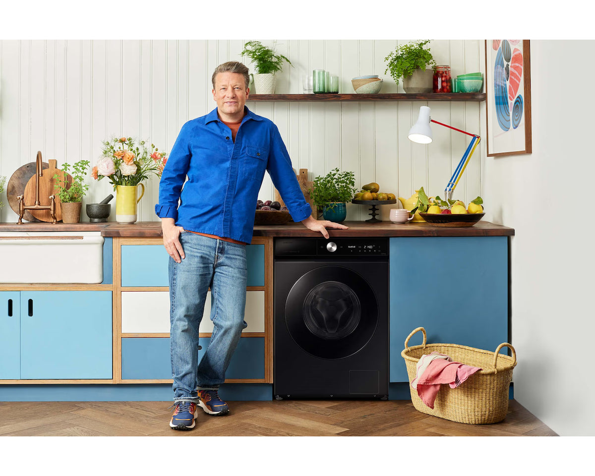 Samsung Series 8 Bespoke 11KG 1400RPM Freestanding Washing Machine - Black | WW11DB8B95GBU1