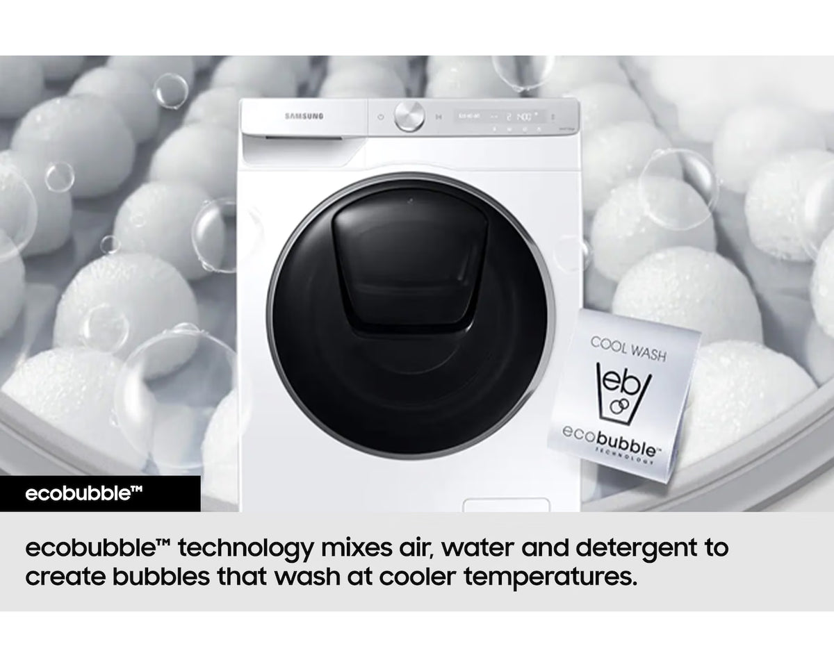 Samsung Series 8 Bespoke 11KG 1400RPM Freestanding Washing Machine - Black | WW11DB8B95GBU1