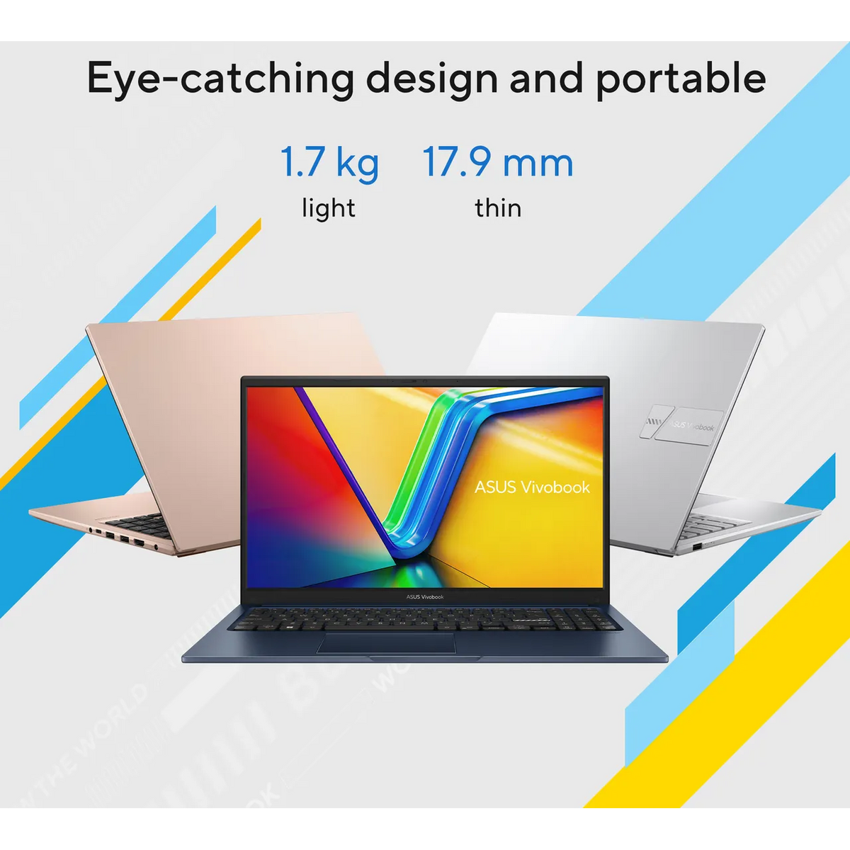 Asus Vivobook 15 Intel Core 7 15.6" 16GB/1TB Laptop - Silver | X1504VA-BQ3782W
