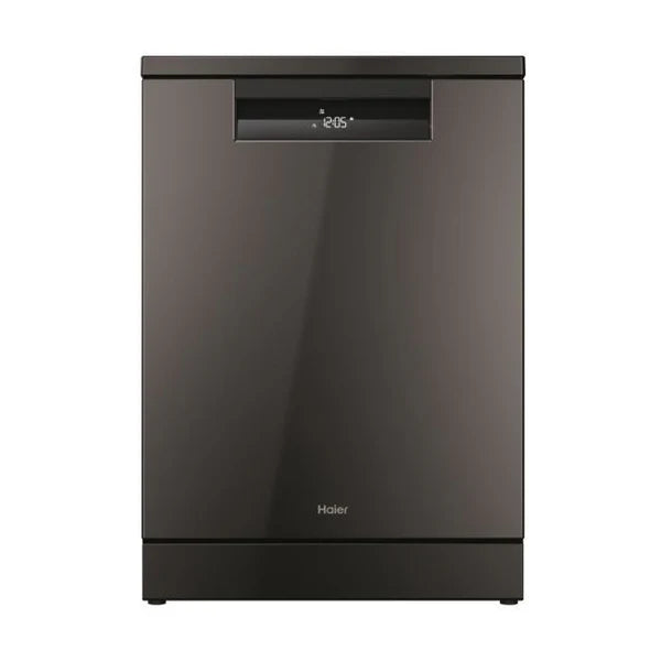 Haier I-Pro Shine Series 7 60CM Freestanding Standard Dishwasher - Anthracite | XF4A4M4PDA-80 from Haier - DID Electrical