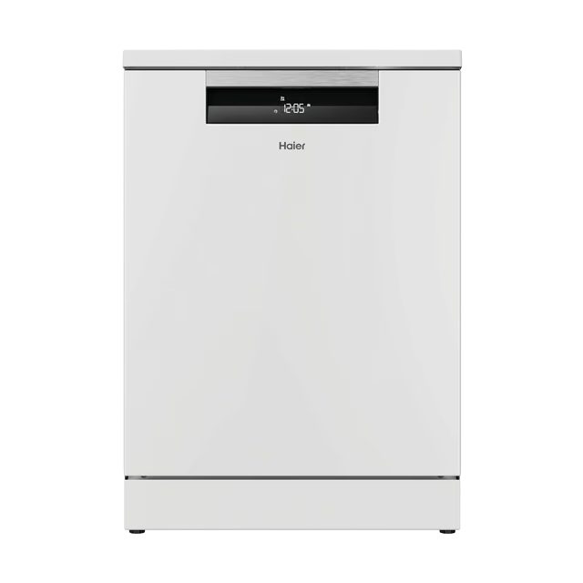 Haier I-Pro Shine Series 3 60CM Freestanding Standard Dishwasher - White | XF 5C7M0W-80