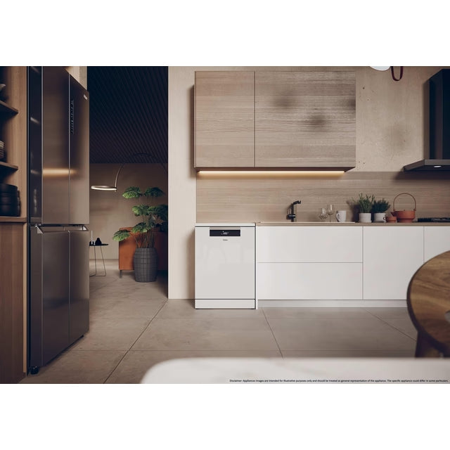 Haier I-Pro Shine Series 3 60CM Freestanding Standard Dishwasher - White | XF 5C7M0W-80