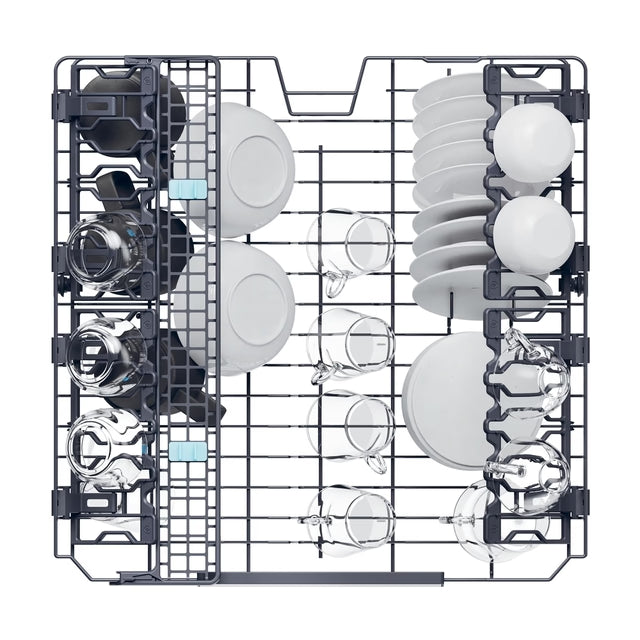 Haier I-Pro Shine Series 3 60CM Freestanding Standard Dishwasher - White | XF 5C7M0W-80