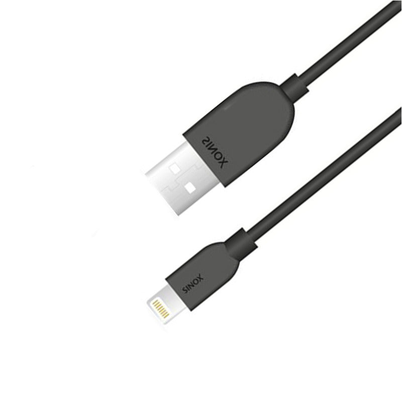 Sinox iMedia 3M USB-A (male) to Lightning MFI (male) Cable - Black | XI2503B from Sinox - DID Electrical