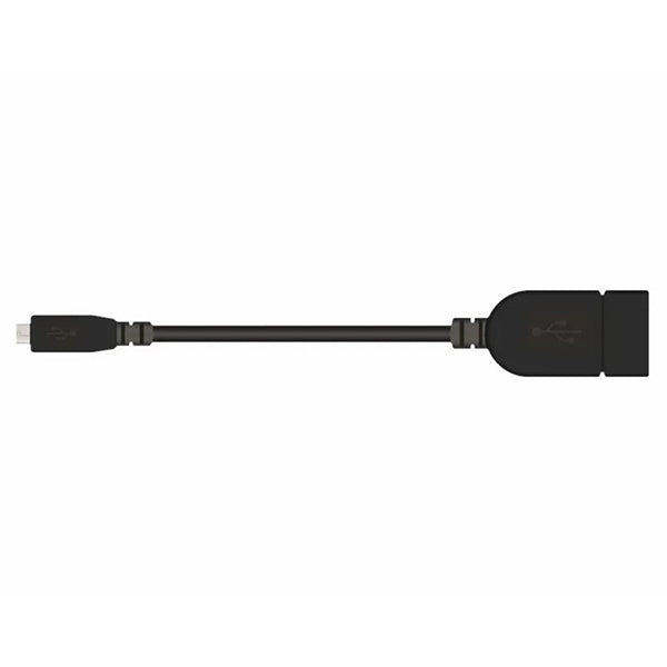 Sinox 0.2M Micro USB Male to USB-A Female OTG Cable - Black | XI4950 from Sinox - DID Electrical
