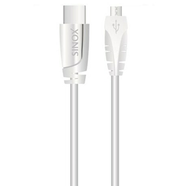 Sinox iMedia 1M Micro USB 2.0 Type C Sync &amp; Charge Cable - White | XI4961 from Sinox - DID Electrical