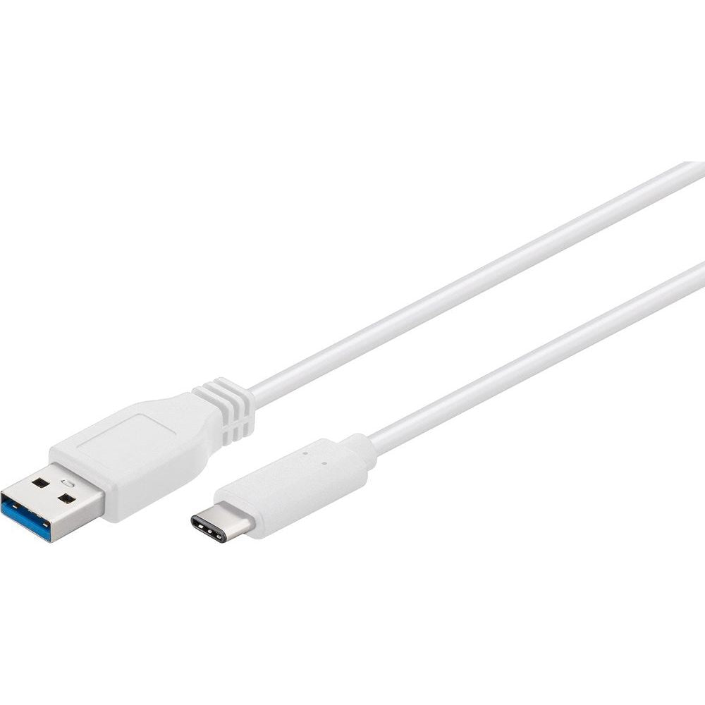 Sinox 2M USB-C to USB Charge &amp; Data Transfer Cable - White | XI5062 from Sinox - DID Electrical