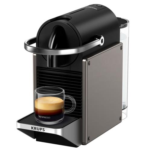 Krups Nespresso Pixie Pod Coffee Machine - Titanium | XN306T40 from Krups - DID Electrical