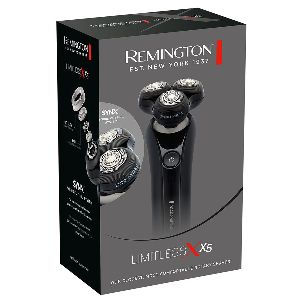 Remington X5 Limitless X Rotary Shaver - Black | XR1755X5 from Remington - DID Electrical