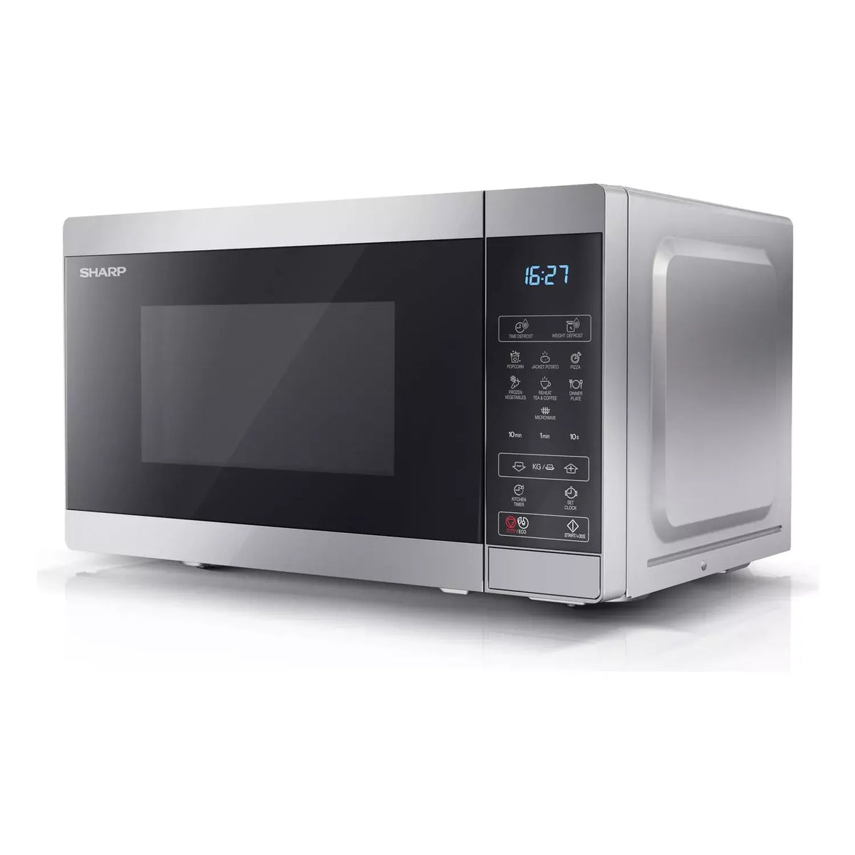 Sharp 20L Freestanding Microwave - Silver | YC-MS02U-S from Sharp - DID Electrical