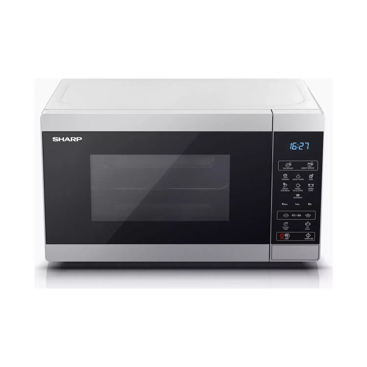 Sharp 20L Freestanding Microwave - Silver | YC-MS02U-S from Sharp - DID Electrical